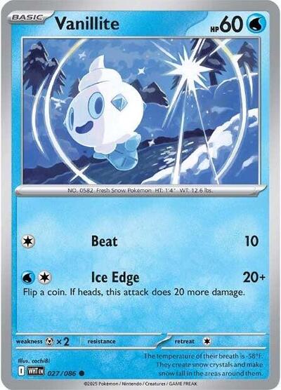 Vanillite - 027/086 (Common) [WHT-027-C]