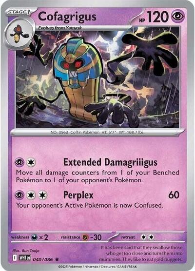 Cofagrigus - 040/086 (Rare) [WHT-040-R]