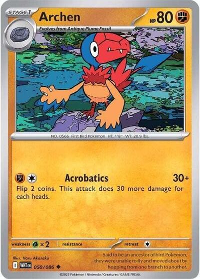 Archen - 050/086 (Uncommon) [WHT-050-U]