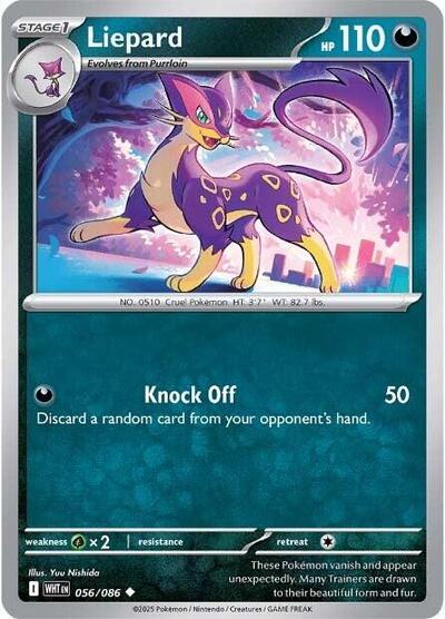 Liepard - 056/086 (Uncommon) [WHT-056-U]