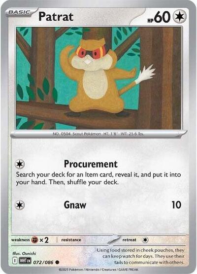 Patrat - 072/086 (Common) [WHT-072-C]