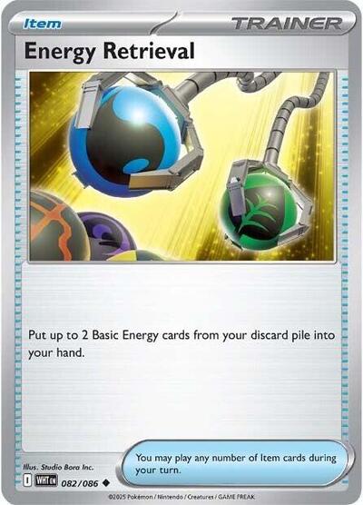 Energy Retrieval - 082/086 (Uncommon) [WHT-082-U]