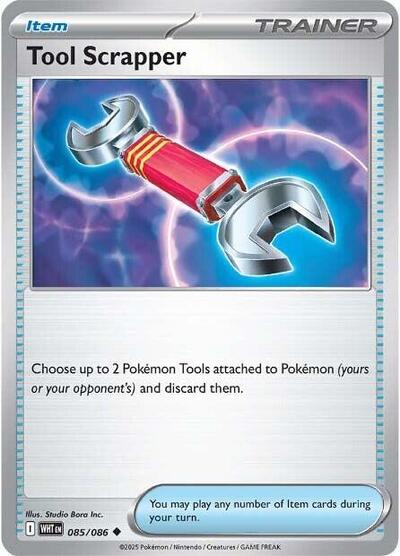 Tool Scrapper - 085/086 (Uncommon) [WHT-085-U]