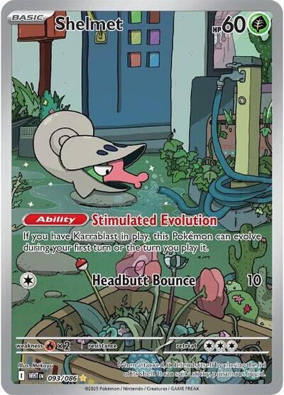 Shelmet - 093/086 (Illustration Rare) [WHT-093-IR]