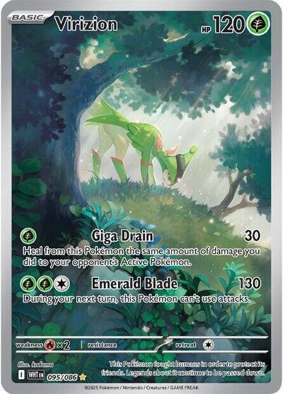 Virizion - 095/086 (Illustration Rare) [WHT-095-IR]