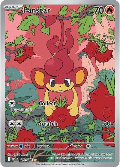 Pansear - 099/086 (Illustration Rare) [WHT-099-IR]