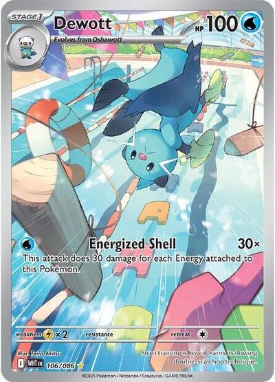 Dewott - 106/086 (Illustration Rare) [WHT-106-IR]