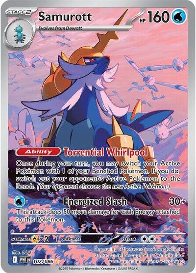 Samurott - 107/086 (Illustration Rare) [WHT-107-IR]