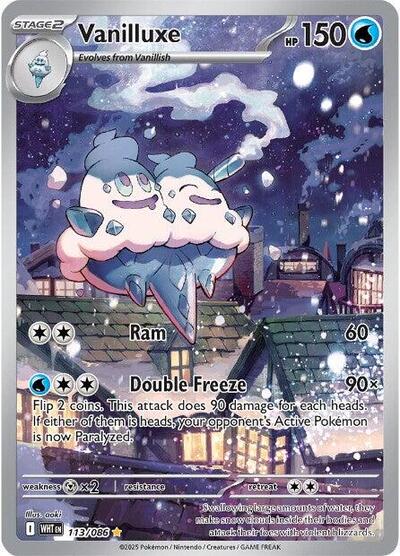 Vanilluxe - 113/086 (Illustration Rare) [WHT-113-IR]