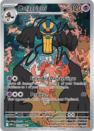 Cofagrigus - 123/086 (Illustration Rare) [WHT-123-IR]