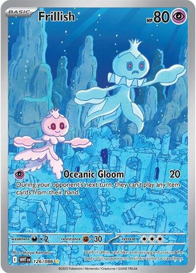 Frillish - 126/086 (Illustration Rare) [WHT-126-IR]