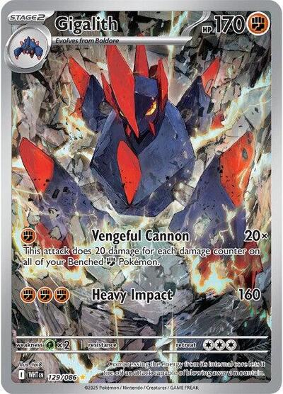 Gigalith - 129/086 (Illustration Rare) [WHT-129-IR]