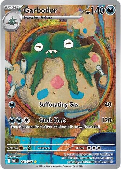 Garbodor - 141/086 (Illustration Rare) [WHT-141-IR]