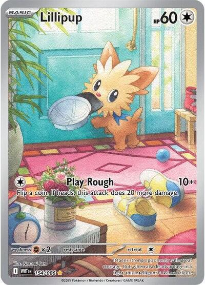 Lillipup - 154/086 (Illustration Rare) [WHT-154-IR]