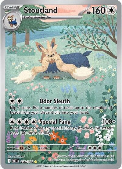 Stoutland - 156/086 (Illustration Rare) [WHT-156-IR]