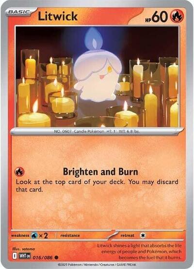 Litwick - 016/086 (Common) [WHT-016-C]