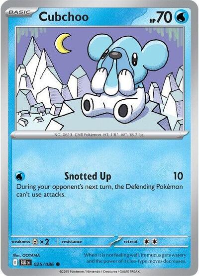 Cubchoo - 025/086 (Common) [BLK-025-C]