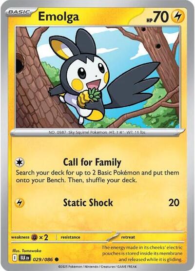 Emolga - 029/086 (Common) [BLK-029-C]