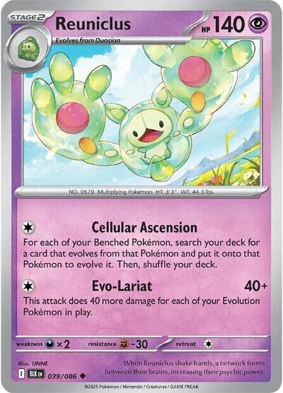 Reuniclus - 039/086 (Uncommon) [BLK-039-U]