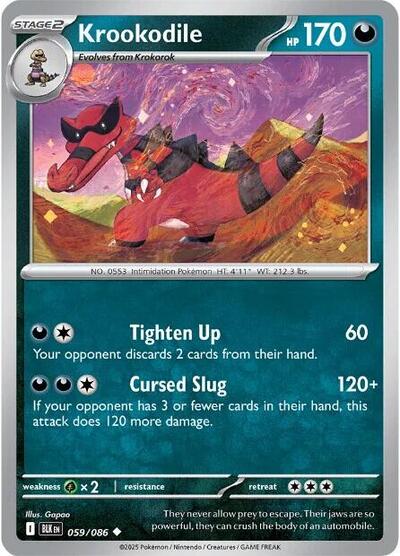 Krookodile - 059/086 (Uncommon) [BLK-059-U]