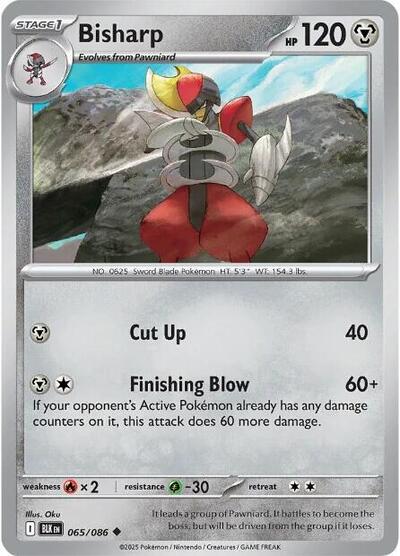 Bisharp - 065/086 (Uncommon) [BLK-065-U]