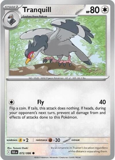 Tranquill - 072/086 (Common) [BLK-072-C]