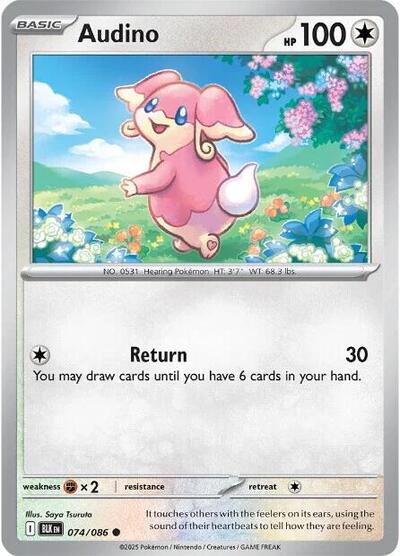 Audino - 074/086 (Common) [BLK-074-C]