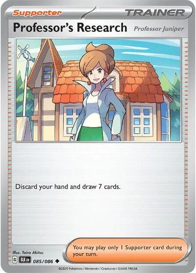 Professor's Research - 085/086 (Uncommon) [BLK-085-U]