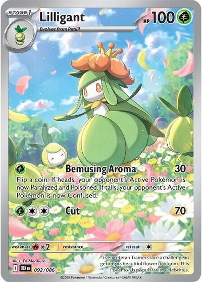 Lilligant - 092/086 (Illustration Rare) [BLK-092-IR]