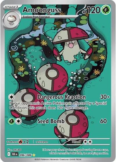Amoonguss - 096/086 (Illustration Rare) [BLK-096-IR]