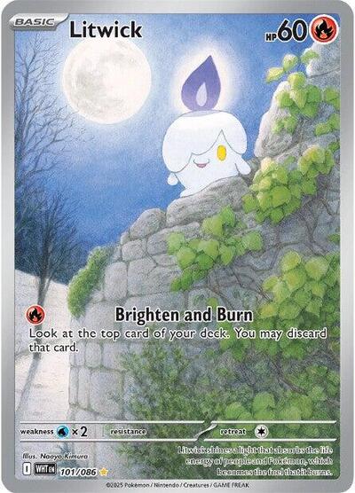 Litwick - 101/086 (Illustration Rare) [WHT-101-IR]
