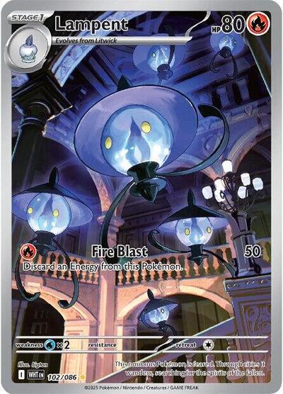 Lampent - 102/086 (Illustration Rare) [WHT-102-IR]