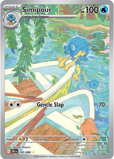 Simipour - 102/086 (Illustration Rare) [BLK-102-IR]