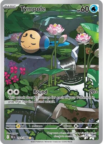 Tympole - 103/086 (Illustration Rare) [BLK-103-IR]