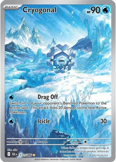 Cryogonal - 111/086 (Illustration Rare) [BLK-111-IR]