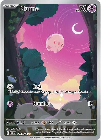 Munna - 116/086 (Illustration Rare) [BLK-116-IR]
