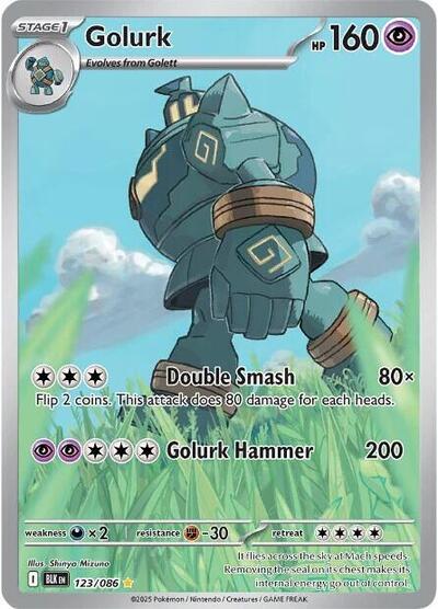 Golurk - 123/086 (Illustration Rare) [BLK-123-IR]