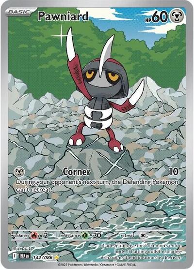 Pawniard - 141/086 (Illustration Rare) [BLK-141-IR]