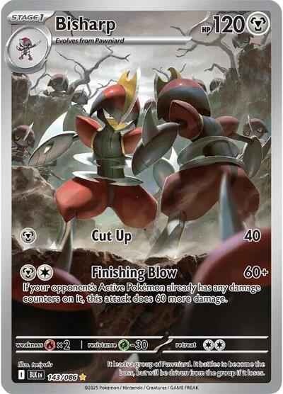 Bisharp - 143/086 (Illustration Rare) [BLK-143-IR]
