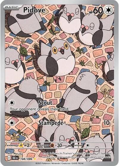 Pidove - 148/086 (Illustration Rare) [BLK-148-IR]