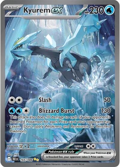 Kyurem ex - 165/086 (Special Illustration Rare) [BLK-165-SIR]