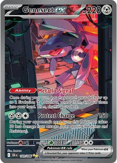Genesect ex - 169/086 (Special Illustration Rare) [BLK-169-SIR]