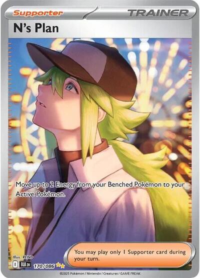 N's Plan - 170/086 (Special Illustration Rare) [BLK-170-SIR]