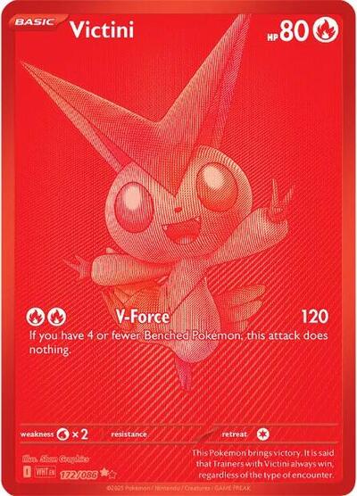 Victini - 172/086 (Black White Rare) [WHT-172-BWR]