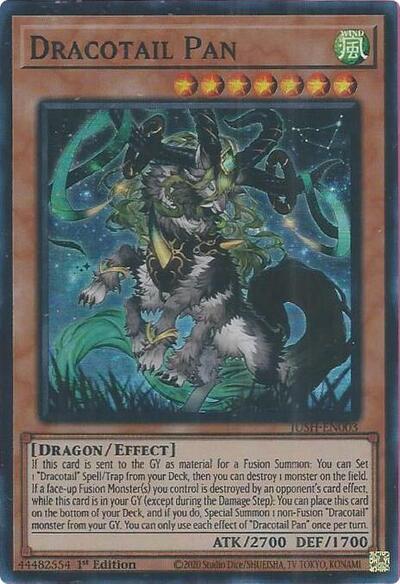 Dracotail Pan (Super Rare) [JUSH-EN003-SuR]