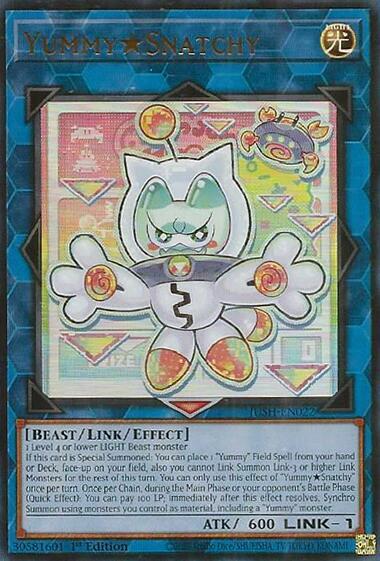 YummySnatchy (Ultra Rare) [JUSH-EN022-UR]