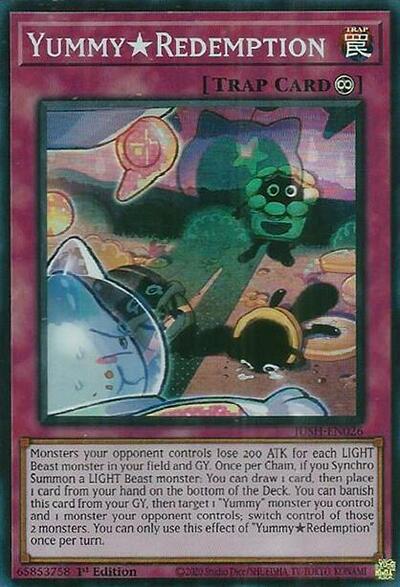 YummyRedemption (Super Rare) [JUSH-EN026-SuR]