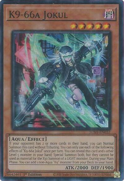 K9-66a Jokul (Super Rare) [JUSH-EN032-SuR]