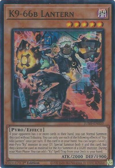 K9-66b Lantern (Super Rare) [JUSH-EN033-SuR]