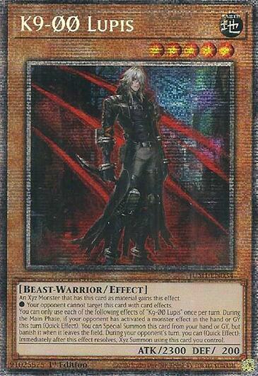 K9-00 Lupis (Starlight Rare) [JUSH-EN034-StR]